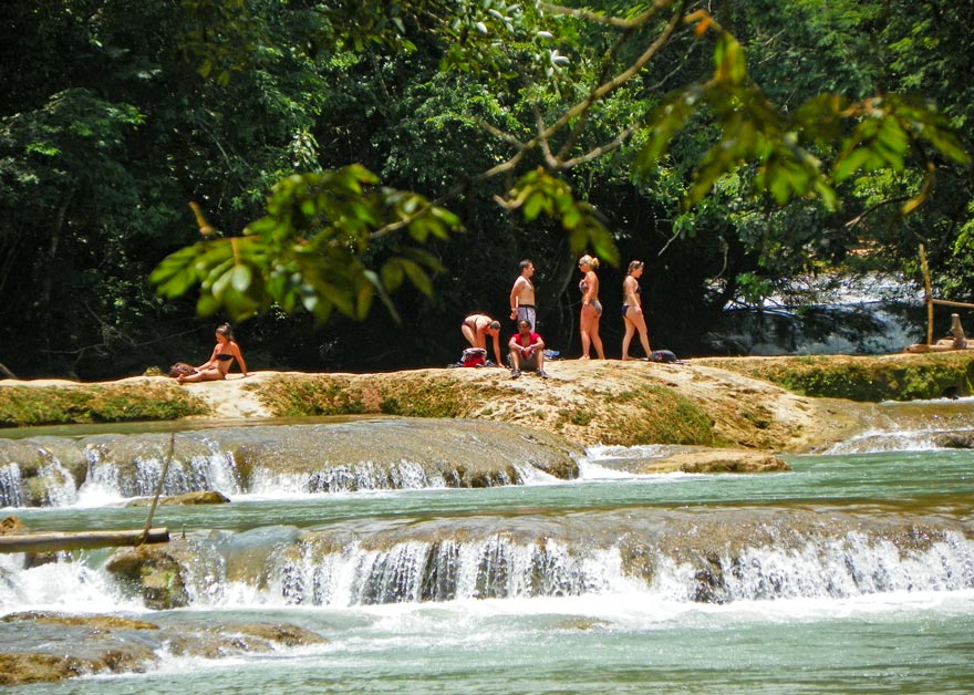 Cascadas de Agua azul, Chiapas